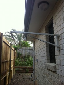 16-5 Clothesline wall